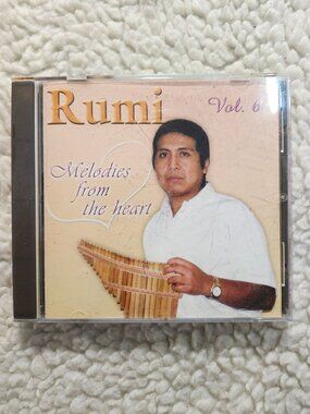 Rumi CD Melodies From The Heart Vol 6 2005 13-Track World Instrumental Pan Flute